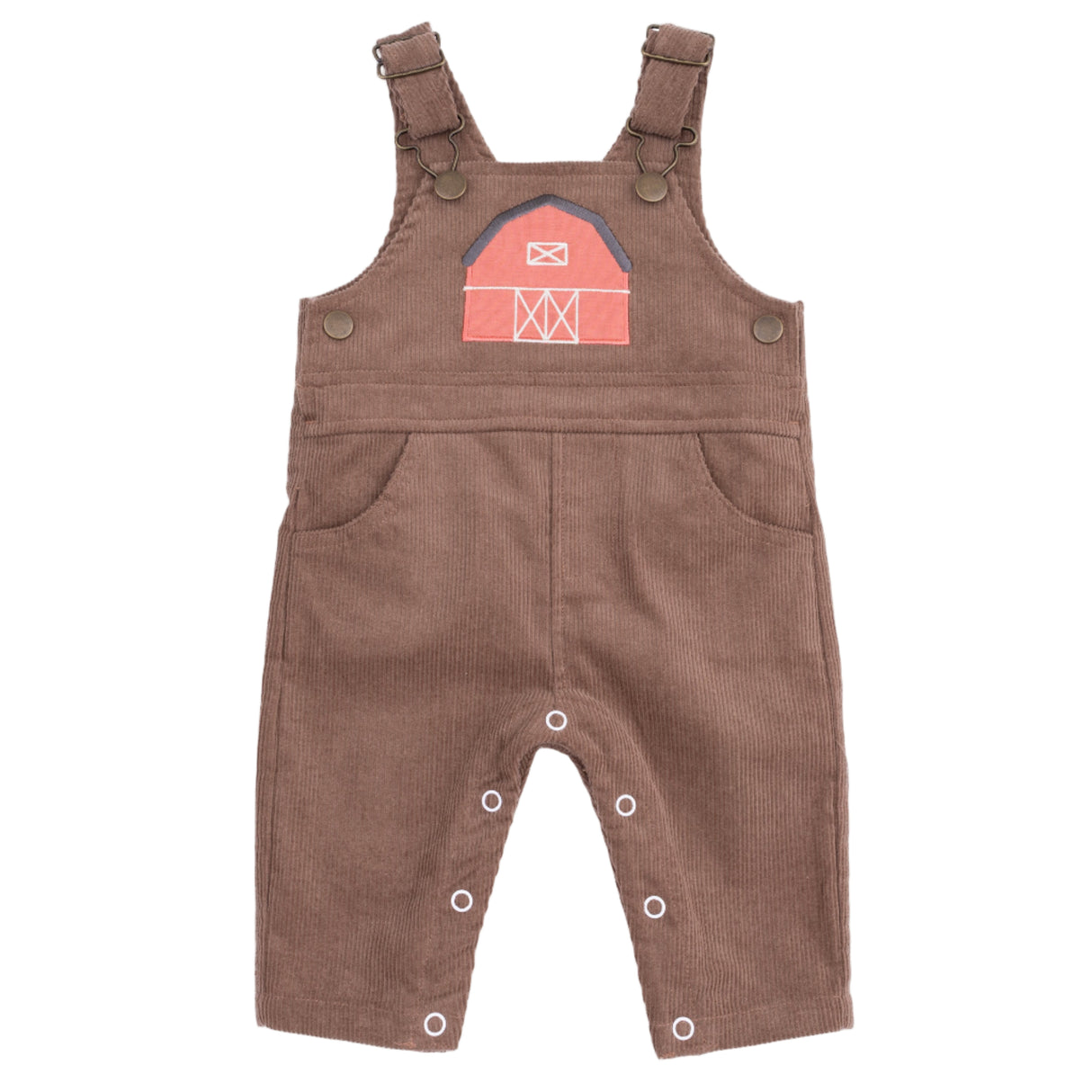 Chocolate Malt Classic Overall - HoneyBug 