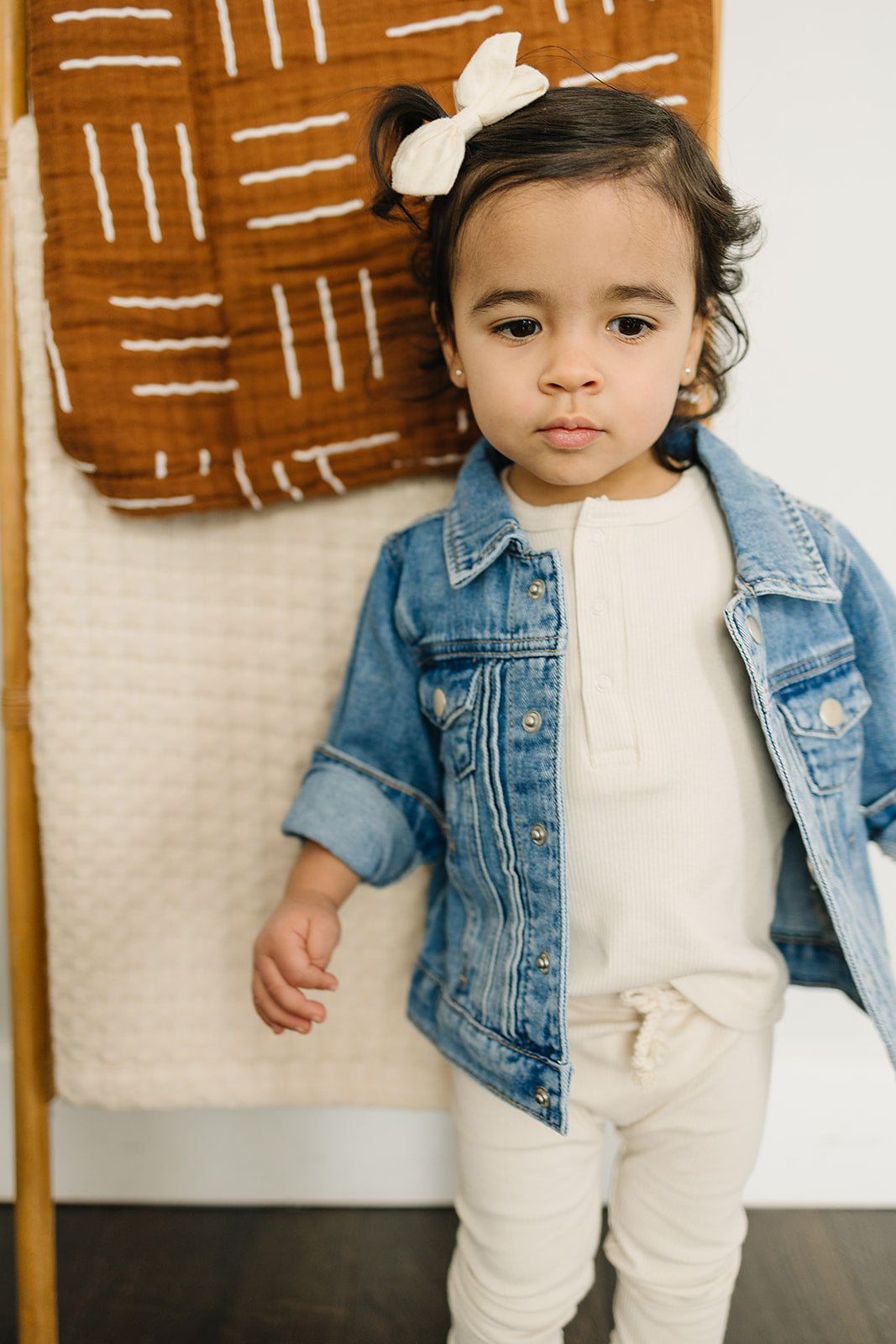 Mebie Baby Jean Jacket - HoneyBug 