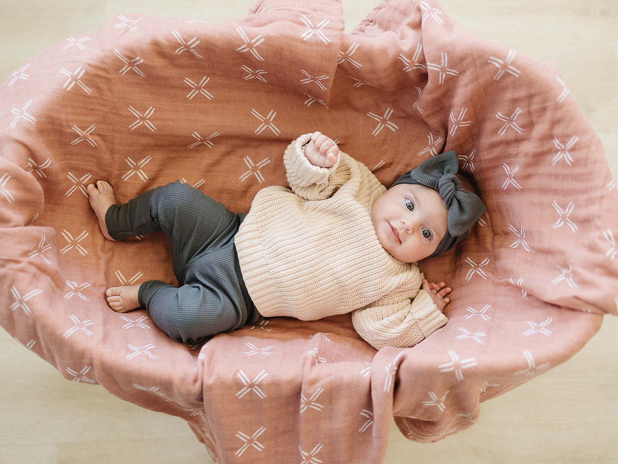 Charcoal Organic Leggings - HoneyBug 