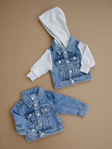 Mebie Baby Jean Jacket - HoneyBug 