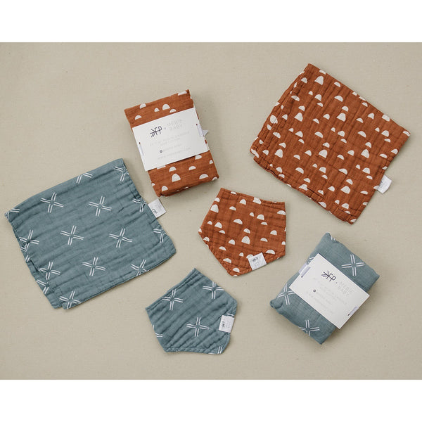 Arches Changing Pad Cover Freshly Picked + Mebie Baby - HoneyBug 