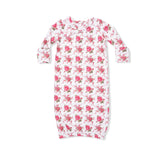 Elegant Roses - Kimono Gown & Knot Headband