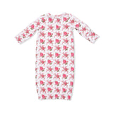 Elegant Roses - Kimono Gown & Knot Headband