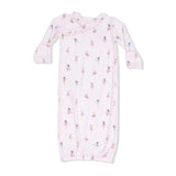 Petite Ballet - Kimono Gown & Ruffle Knotted Hat