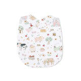 Cute Farm Animals Pink - Feeding Bib