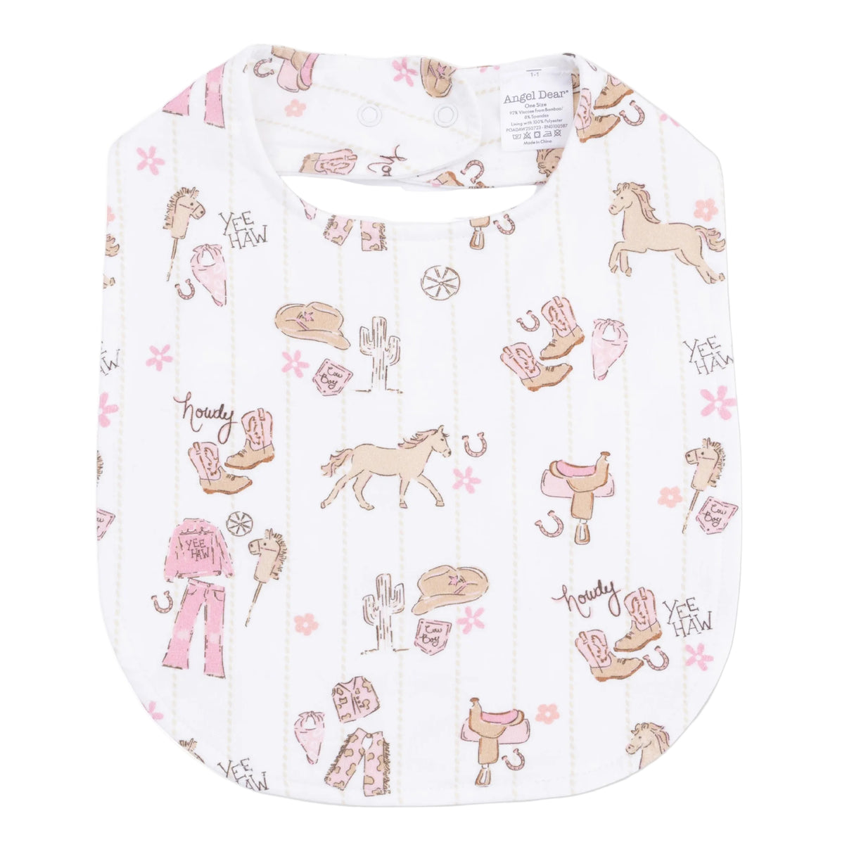 Cowgirl Nursery - Feeding Bib