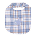 Western Boot Plaid - Feeding Bib