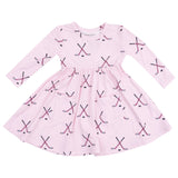 Twirly Long Sleeve Dress - HoneyBug 