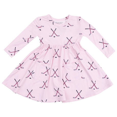 Twirly Long Sleeve Dress - HoneyBug 