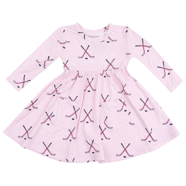 Twirly Long Sleeve Dress - HoneyBug 