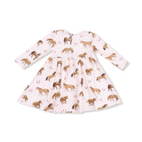 Twirly Long Sleeve Dress - HoneyBug 