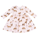 Twirly Long Sleeve Dress - HoneyBug 