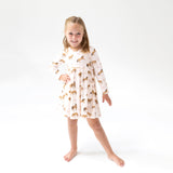 Twirly Long Sleeve Dress - HoneyBug 