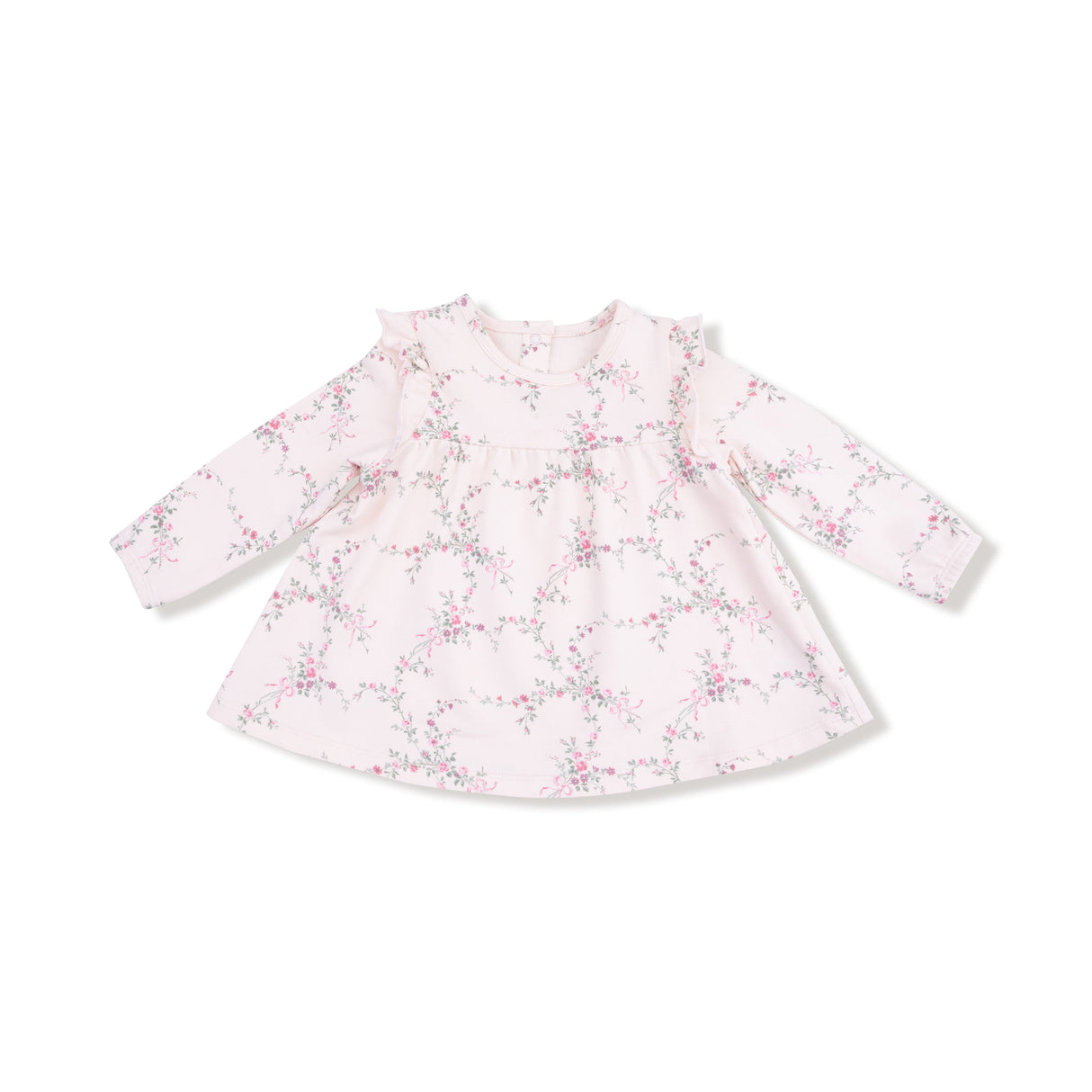 Long Sleeve High Waisted Top with Ruffles + Legging - HoneyBug 