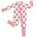 Bamboo Zip Romper | Lil Sis - HoneyBug 