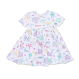 Beach Days - Twirly Dress with Cartwheel Short