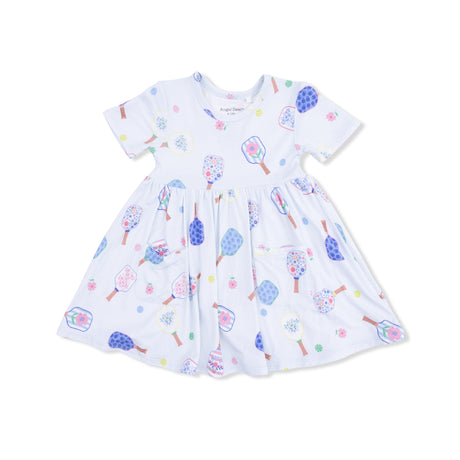 Floral Pickleball - Twirly Dress with Cartwheel Short