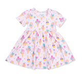 Ice Cream Fun Crew - Twirly Dress with Cartwheel Short