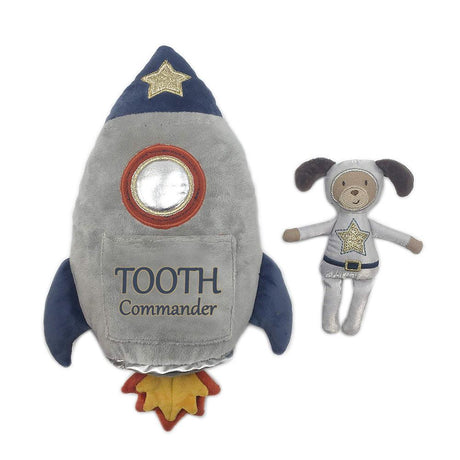 Tooth Commander Spaceship Pillow and Doll Set - HoneyBug 