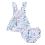 Hydrangeas - Smocked Top with Bloomer