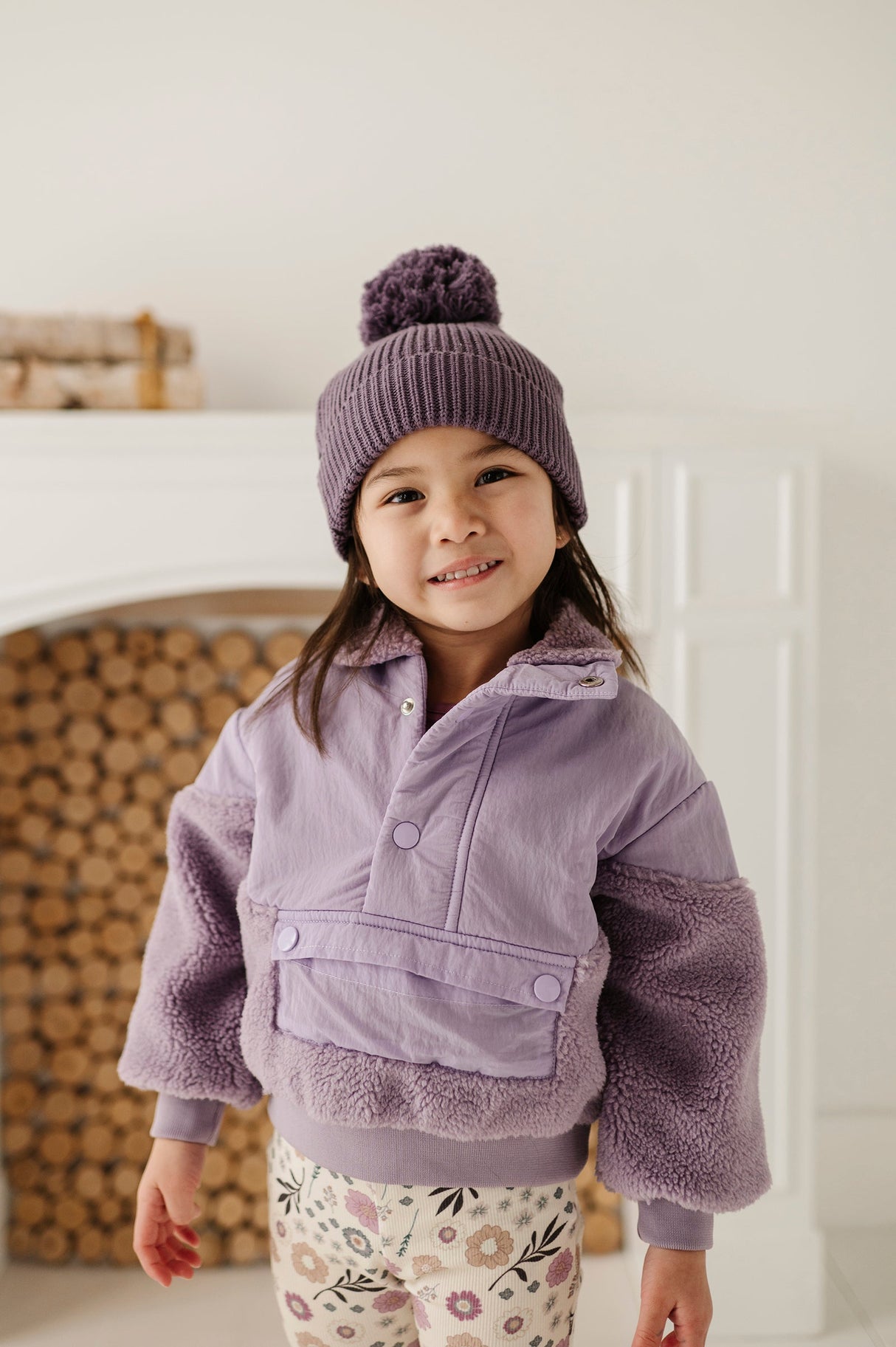 Knit Pom Hat - HoneyBug 