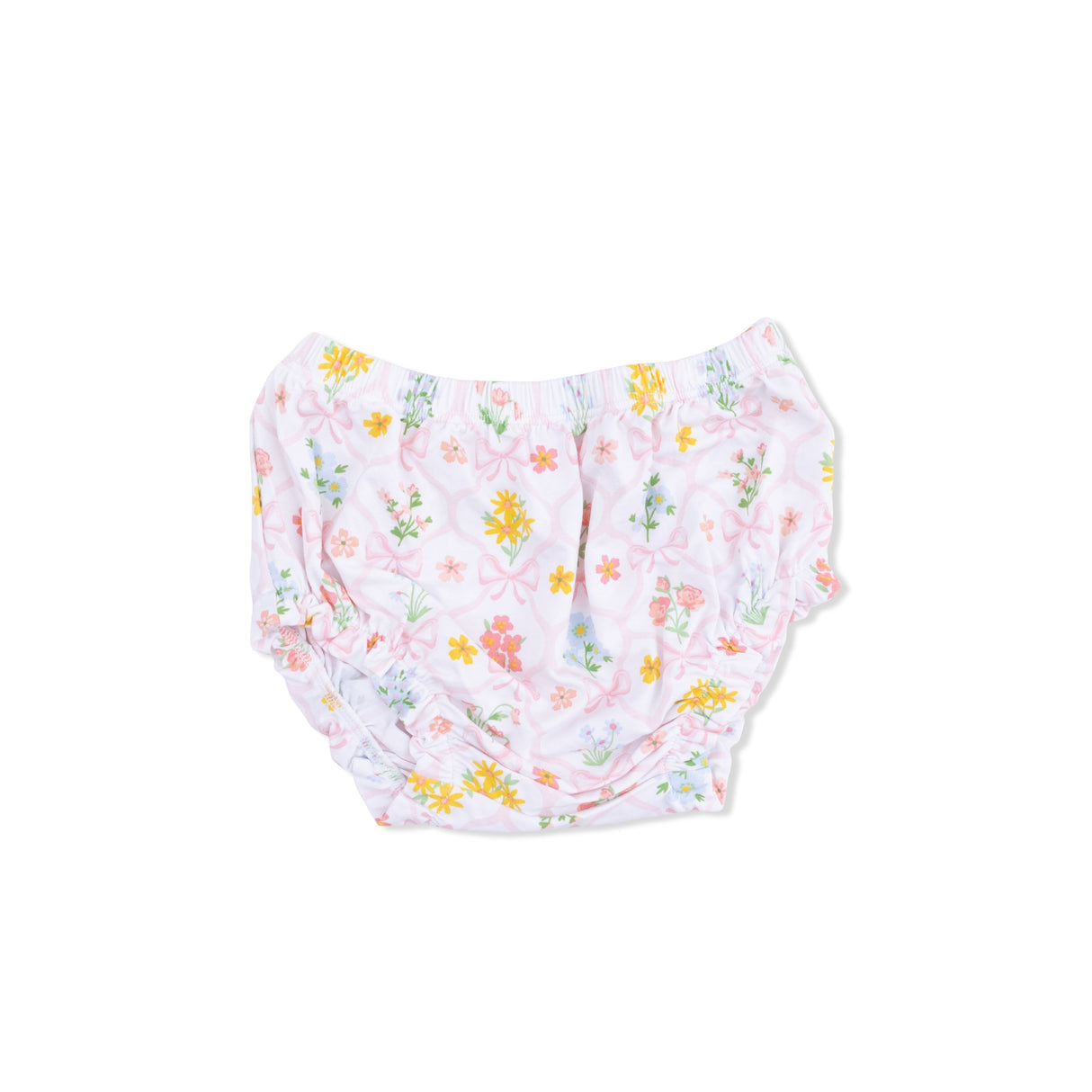 Spring Blooms Bow Trellis - Ruffly Strap Top and Bloomer