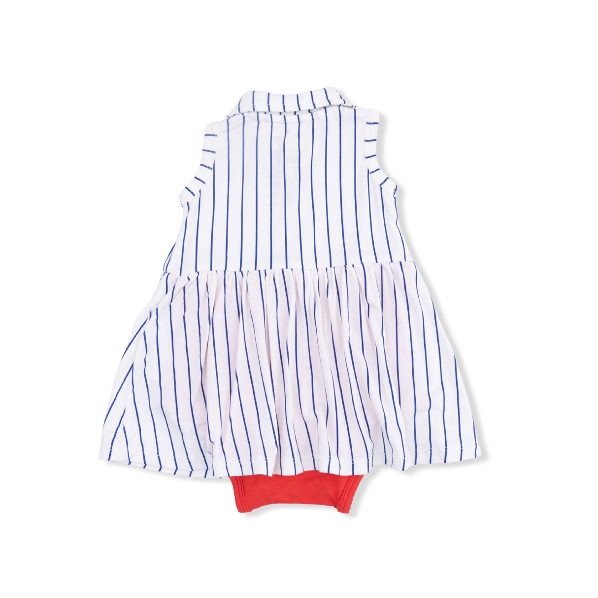Baseball Stripe - Polo Tennis Dress