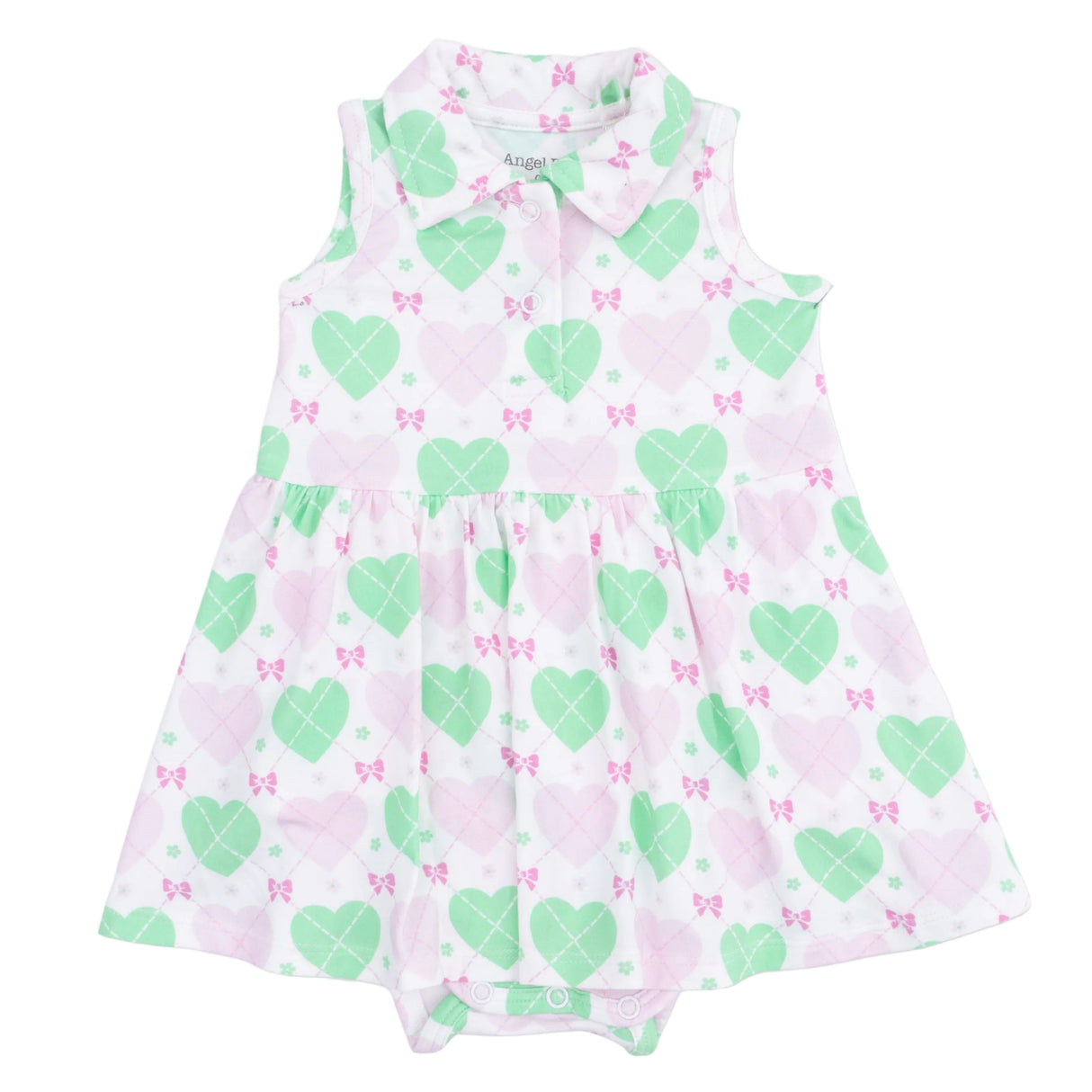 Heart Argyle - Polo Tennis Dress