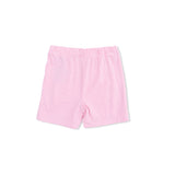 Fancy Hounds with Bows - Peplum Tank Top and Bike Short