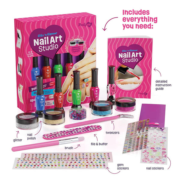 Nail Art Studio For Girls - HoneyBug 