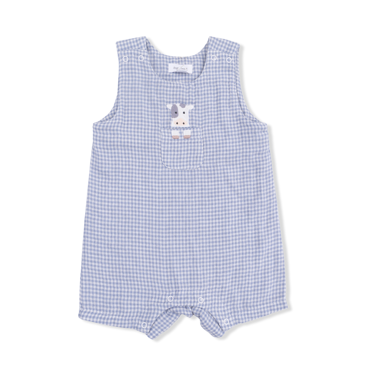 Cute Farm Animals Appliques - Jon Jon with Short Sleeve Bodysuit