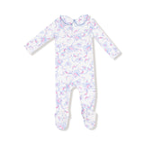 Smocked Peter Pan Snap Footie - HoneyBug 