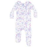 Smocked Peter Pan Snap Footie - HoneyBug 