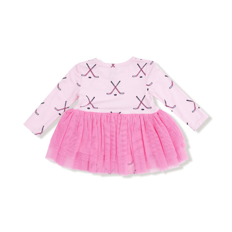 Long Sleeve Tutu Bodysuit - HoneyBug 