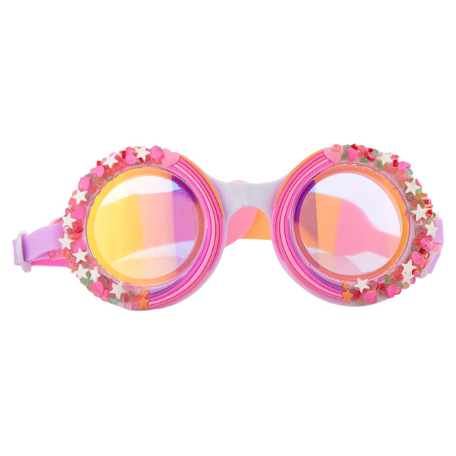 Pink Berry Cupcake Sprinkle Kids' Swim Goggles - HoneyBug 