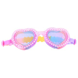 Love Ya Pink Kids' Heart-Shaped Swim Goggles - HoneyBug 