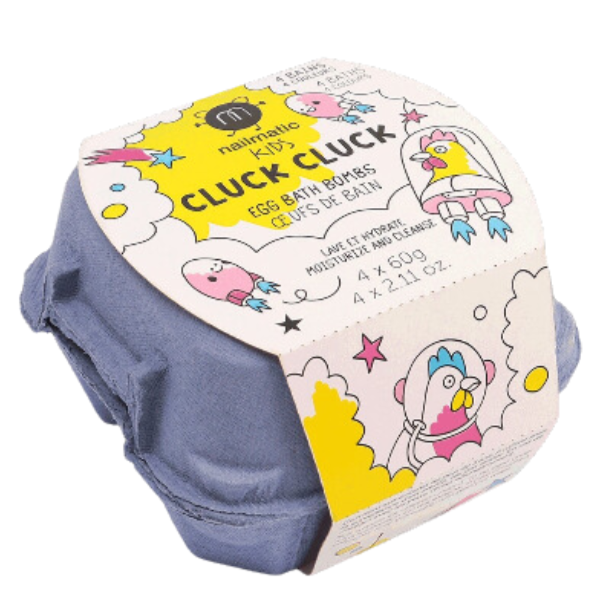 Cluck Cluck - 4 Bath Bombs for kids - HoneyBug 