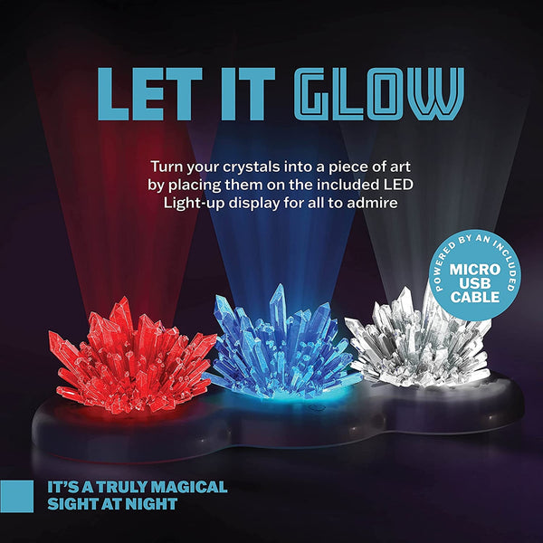 Light-Up Crystal Growing Kit - HoneyBug 