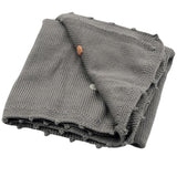 Spotty Baby Blanket - Gray - HoneyBug 