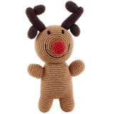 Rudolph Reindeer Rattle - HoneyBug 