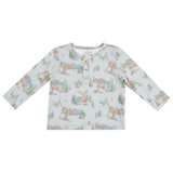 Long Sleeve Henley - HoneyBug 