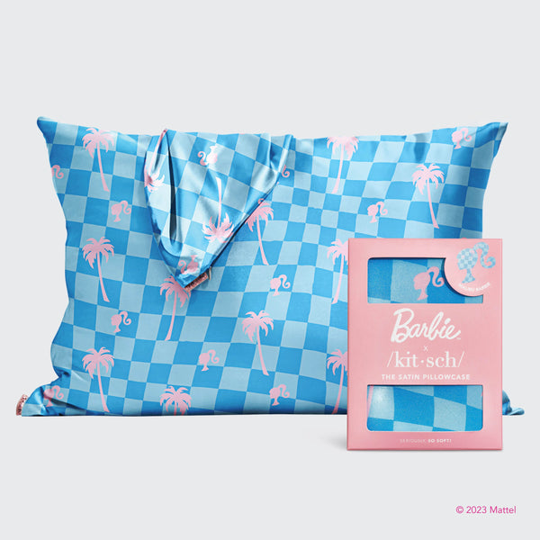 Barbie x Kitsch Satin Pillowcase - Malibu - HoneyBug 