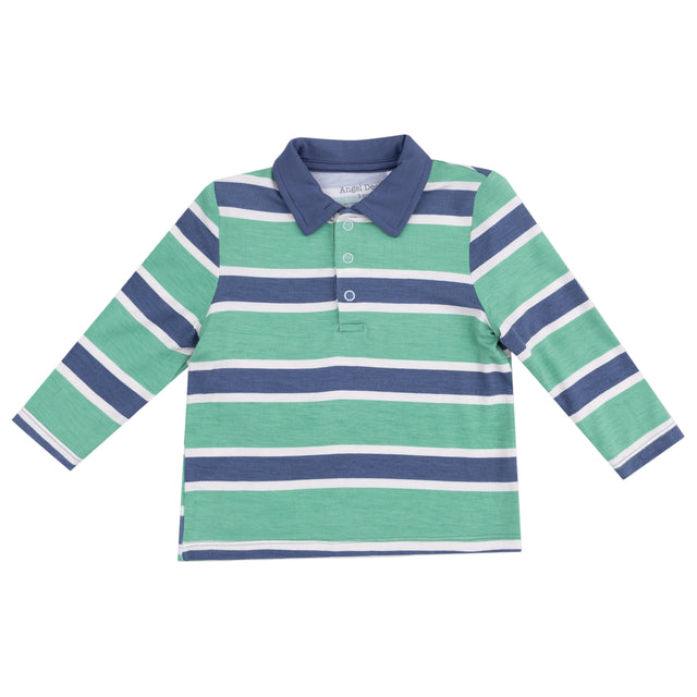 Polo Long Sleeve Shirt - HoneyBug 
