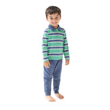 Polo Long Sleeve Shirt - HoneyBug 