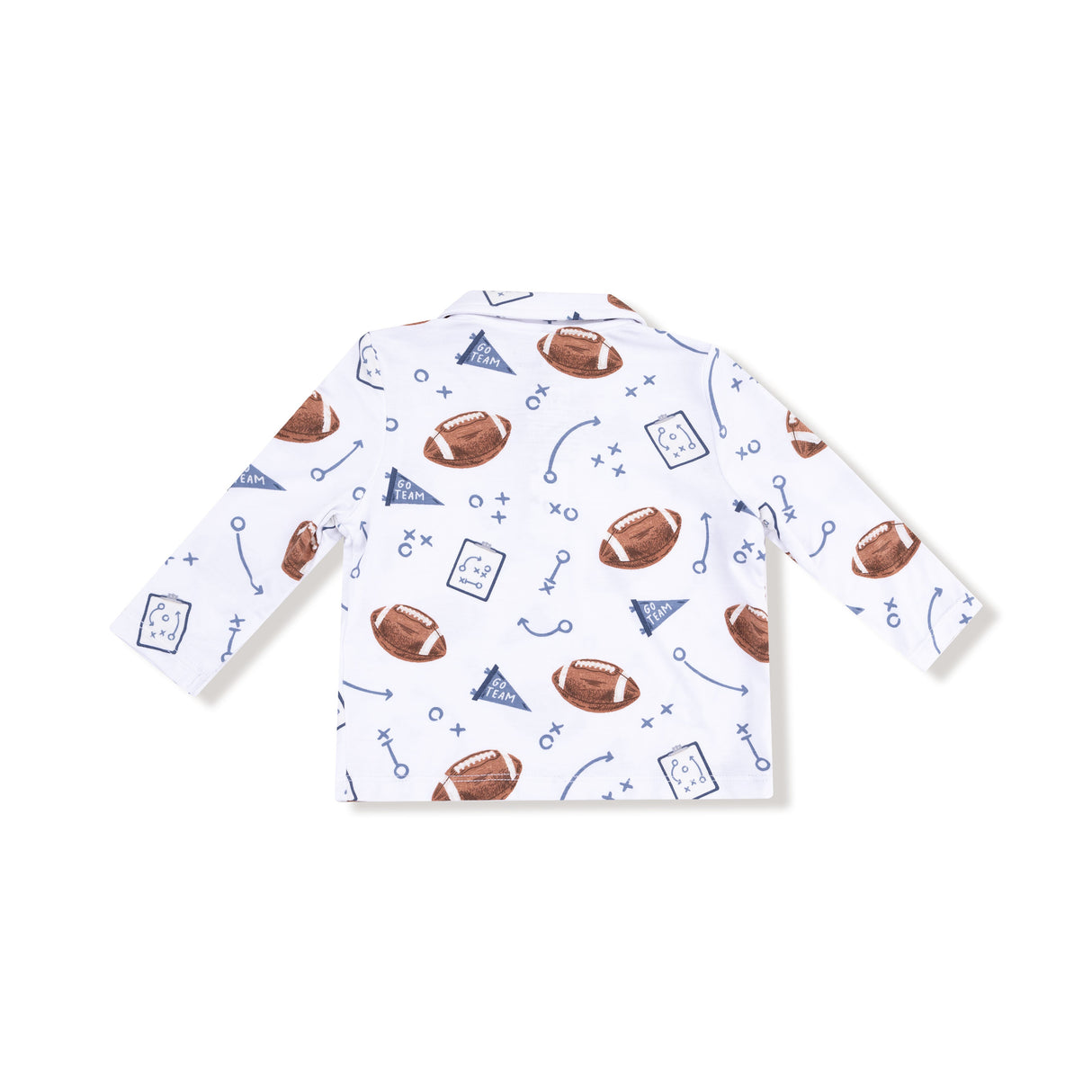 Polo Long Sleeve Shirt - HoneyBug 