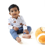 Polo Long Sleeve Shirt - HoneyBug 