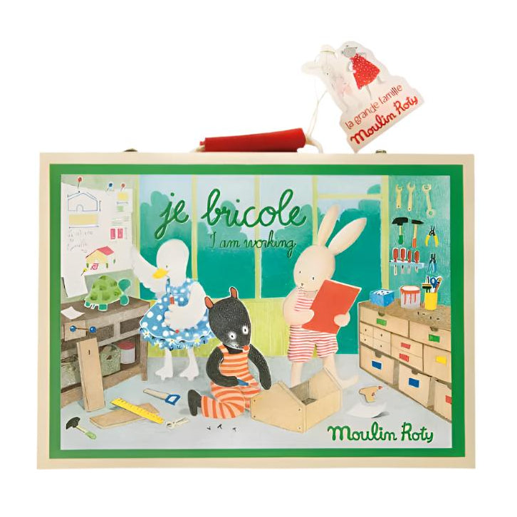 Suitcase - Handyman Tool Set - The Big Family - Moulin Roty