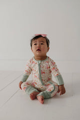 Baby Long Sleeve Zip Romper