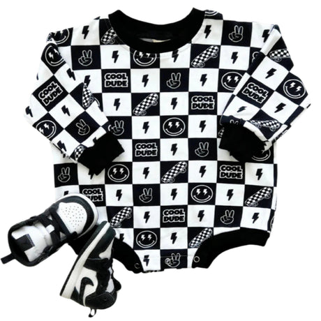 Bubble Romper | Cool Dude - HoneyBug 