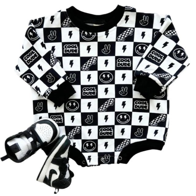 Bubble Romper | Cool Dude - HoneyBug 